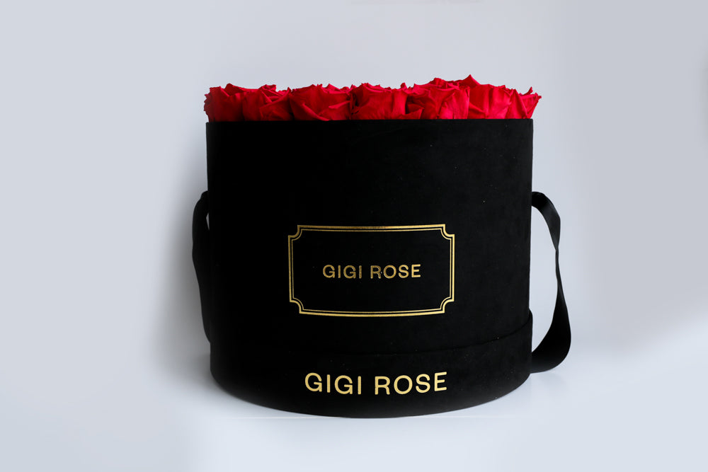 36-42 Rose Round Velvet Box – Shop Gigi Rose